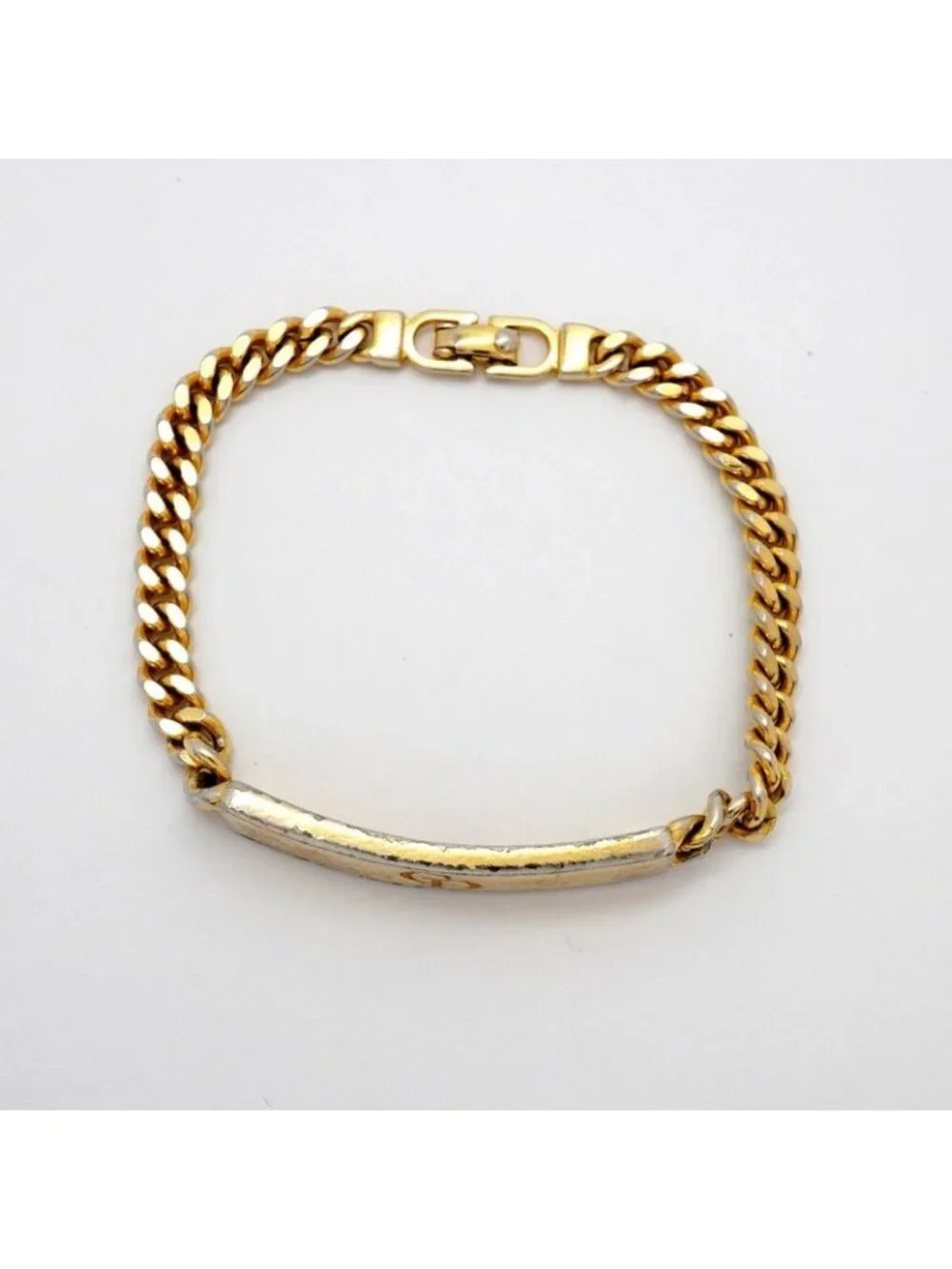 Dior Bracelet Cdlogo Gold Plated - Picture 3 of 9